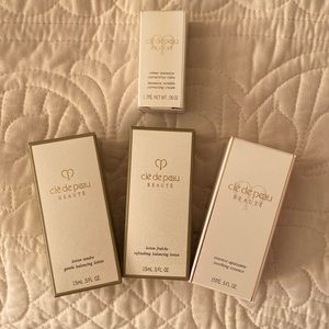 Brand new cle de peau face creams
